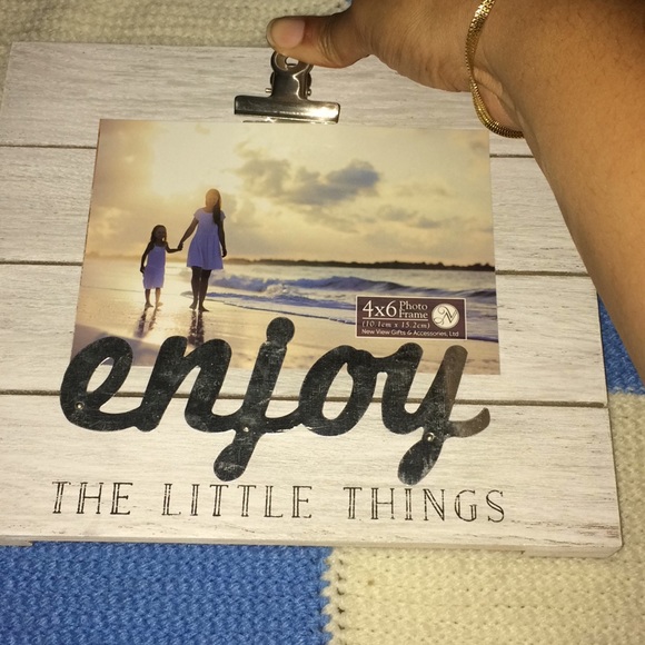 “enjoy the little things” Picture Frame 🖼 - Picture 4 of 4